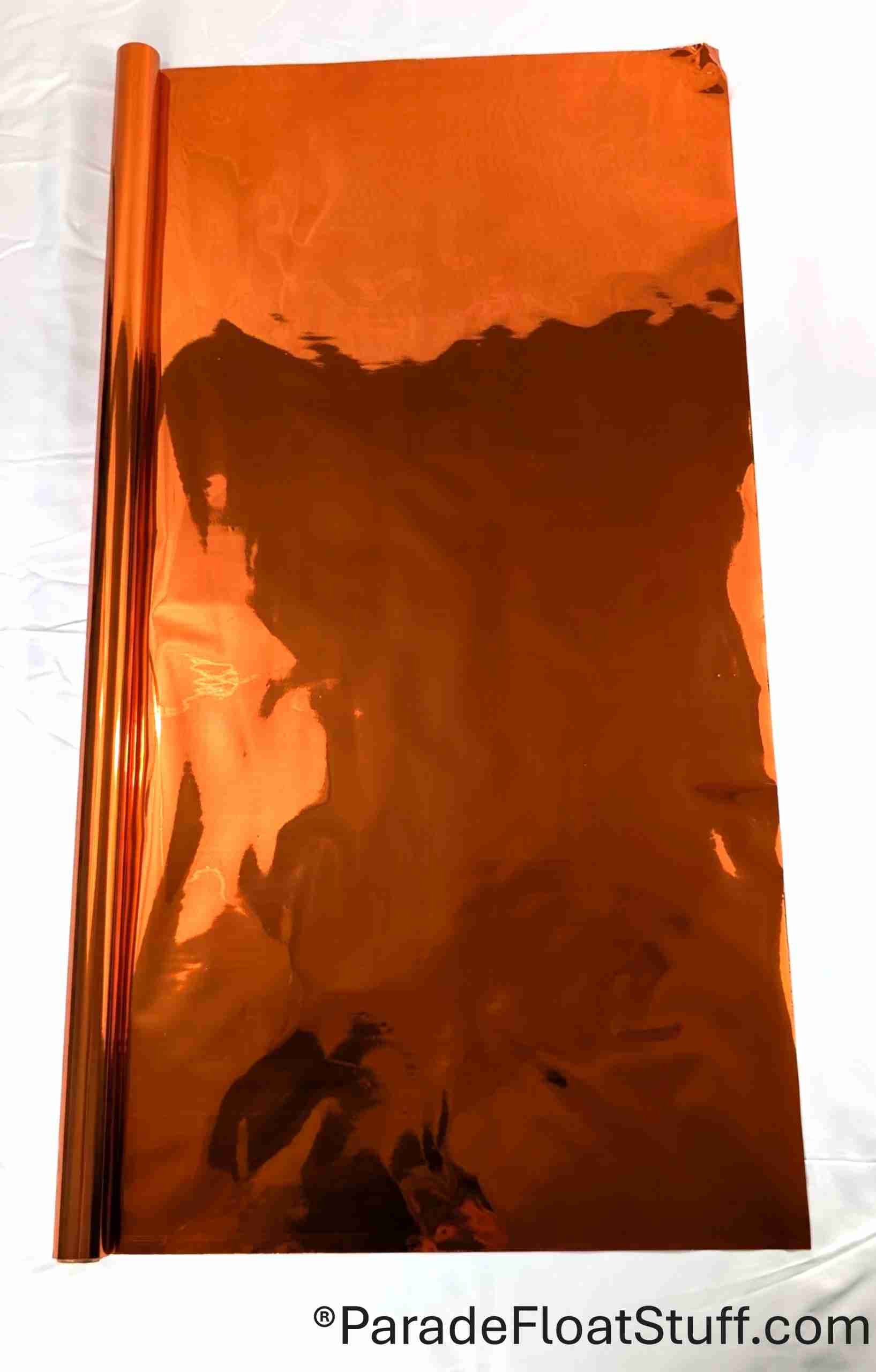 Orange Metallic Roll 36" X 10 yds