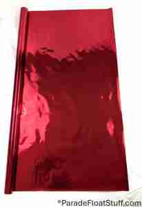 Red Metallic Roll 36" X 10 yards
