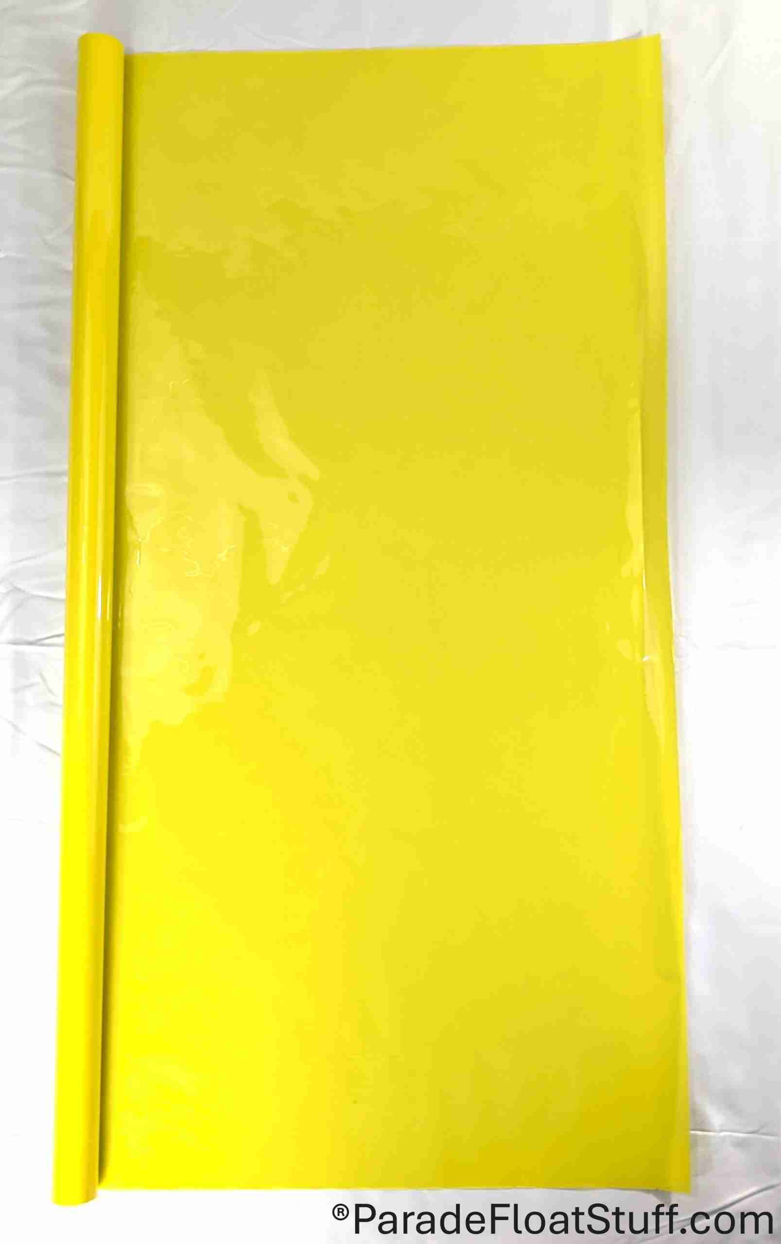 Yellow Vinyl Roll 36" X 10 yds