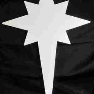 Christmas Star Foam Core Cutout 16″ Tall