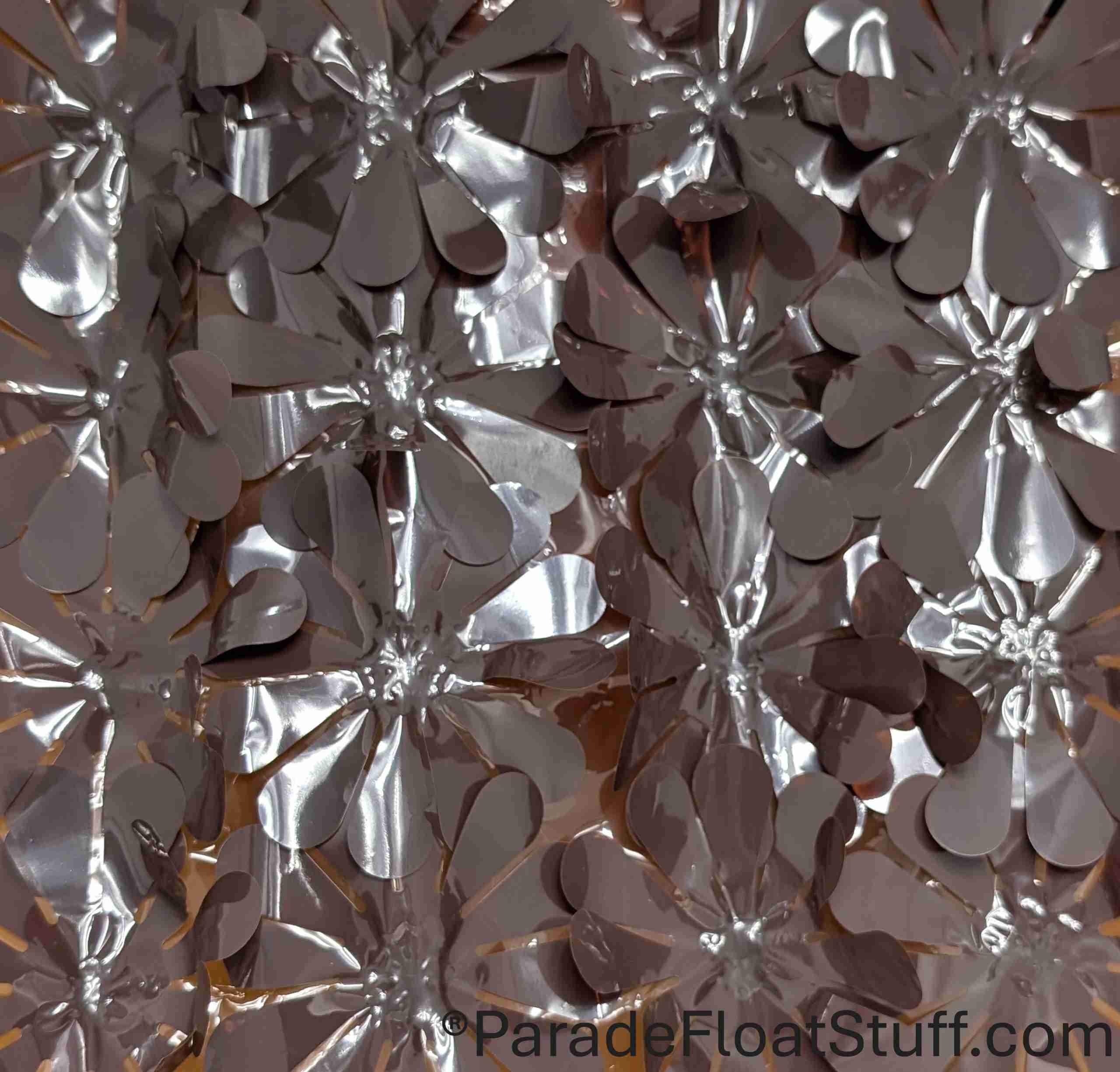 Brown Floral Sheeting 5 Yard Roll (15 feet)