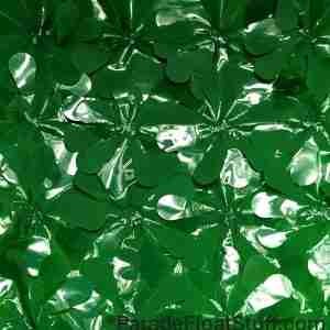 Grass Green Floral Sheeting 5 Yard Roll (15 feet)