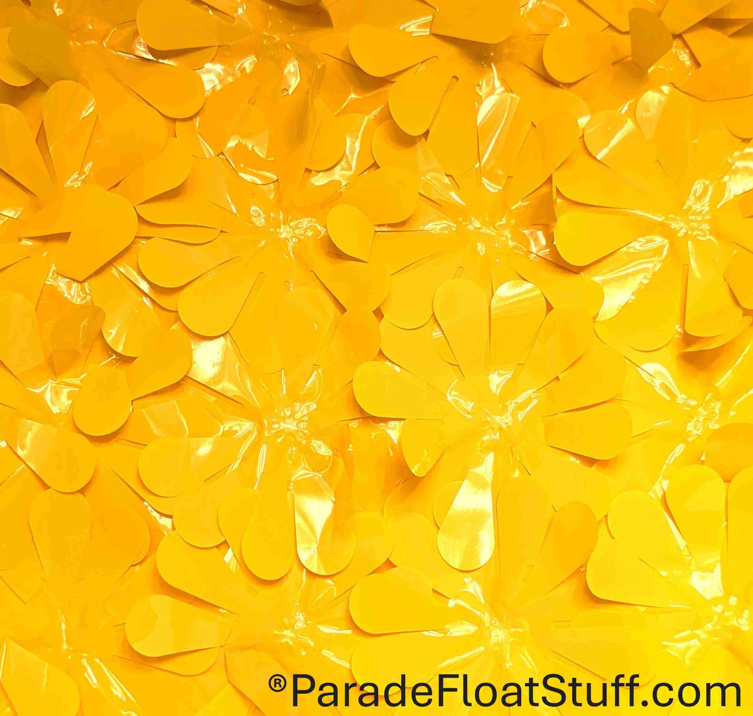 Spanish Gold Floral Sheeting 5 Yard Roll (15 feet)