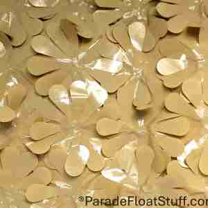 Tan Floral Sheeting 5 Yard Roll (15 feet)