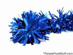 Blue Metallic Festooning 4″ X 20′