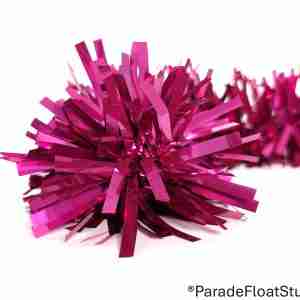 Cerise Metallic Festooning 4″ X 20′