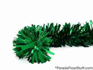 Green Metallic Festooning 4″ X 20′