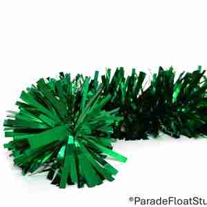 Green Metallic Festooning 4″ X 20′
