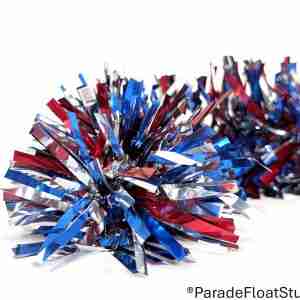 Red/Silver/Blue Metallic Festoon Combo 4" x 20'