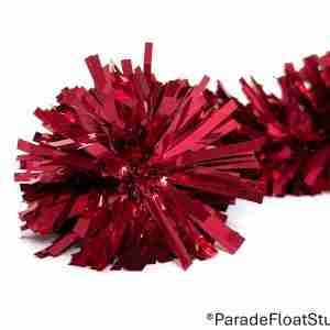 Red Metallic Festooning 4" X 20'