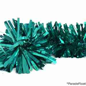 Teal Metallic Festooning 4″ X 20′