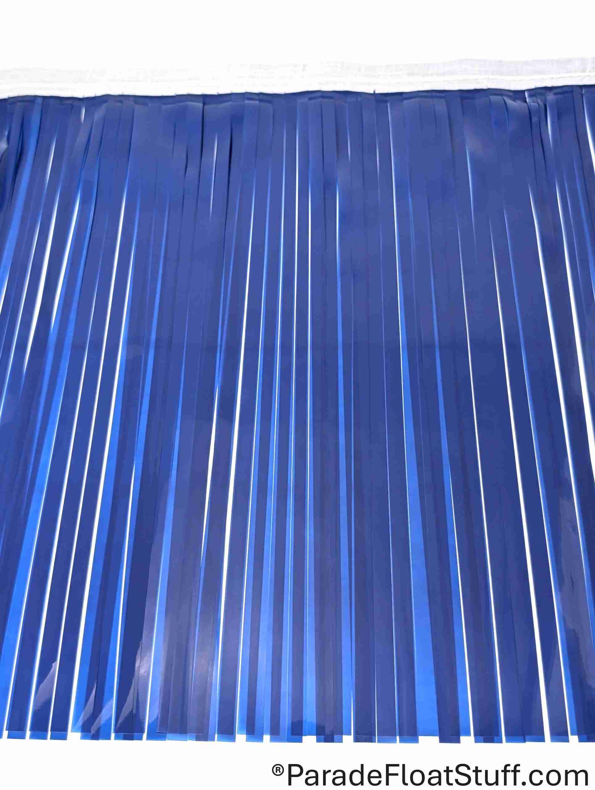 2-Ply Fringe Blue Vinyl 14" drop X 10' - Image 2