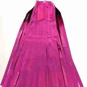 2-Ply Fringe Cerise Metallic 30" drop X 14'