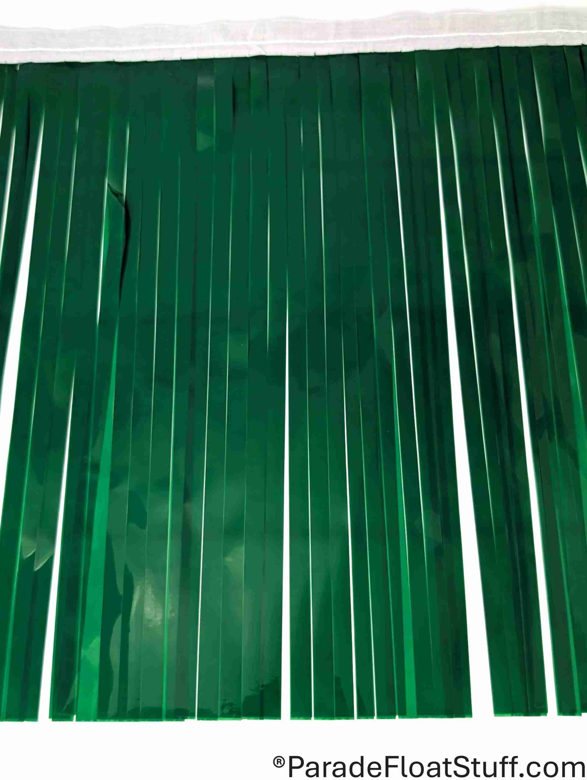 2-Ply Fringe Dark Green Vinyl 14" drop X 10' - Image 2