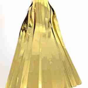 2-Ply Fringe Gold Metallic 30" drop X 14'