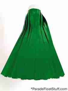 2-Ply Fringe Green Metallic 14" drop X 10'
