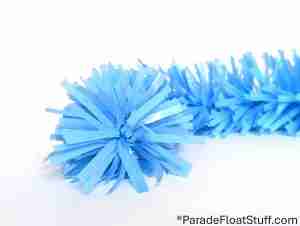 Light Blue Vinyl Festooning 4" X 20'