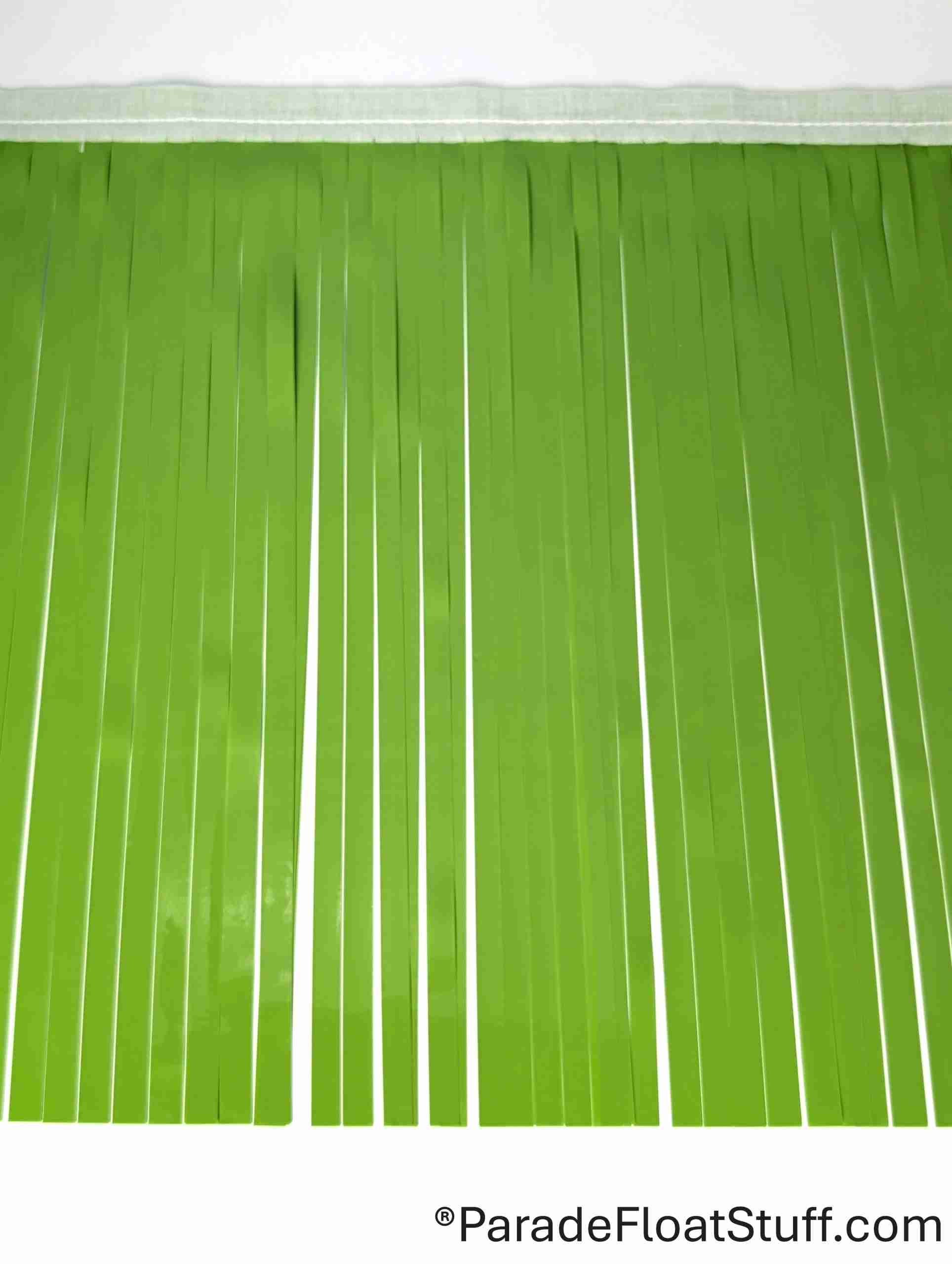 2-Ply Fringe Light Green Vinyl 14" drop X 10' - Image 2