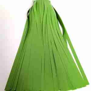 2-Ply Fringe Light Green Vinyl 14" drop X 10'