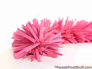 Pink Vinyl Festooning 4″ X 20′