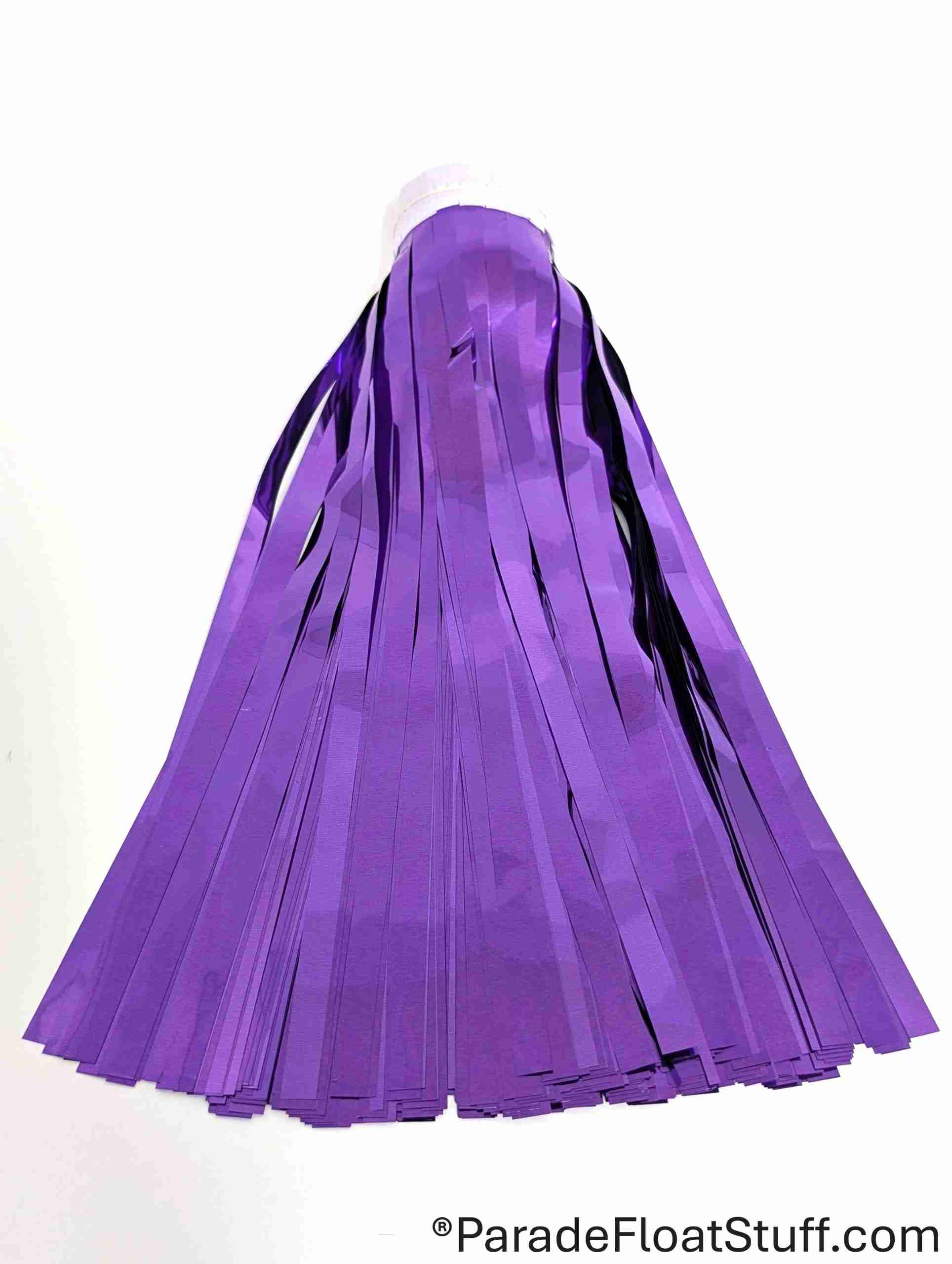 2-Ply Fringe Purple Metallic 14" drop X 10'