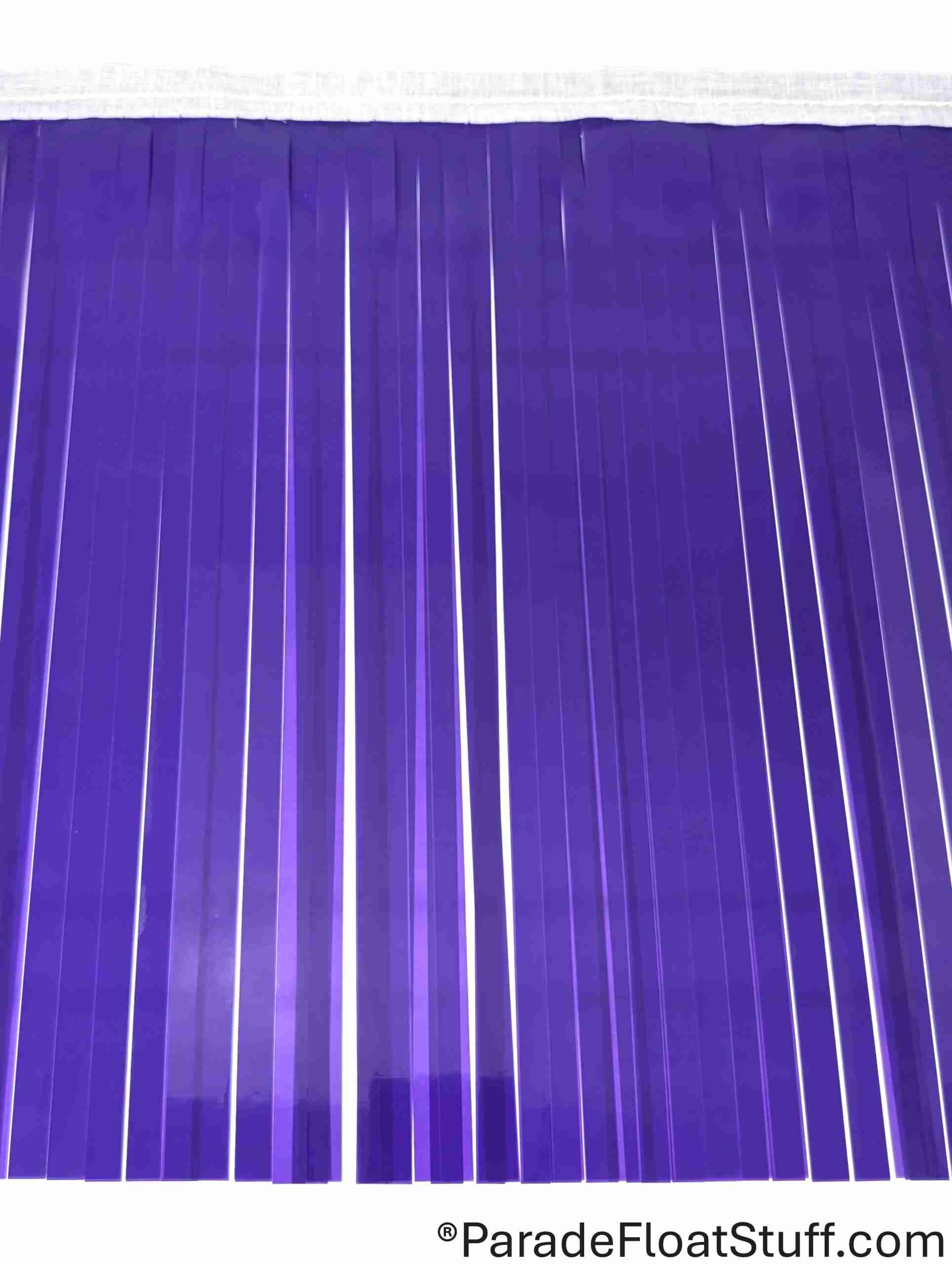 2-Ply Fringe Purple Vinyl 14" drop X 10' - Image 2