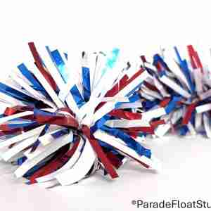 Red/White/Blue Metallic Festoon Combo 4" x 20'