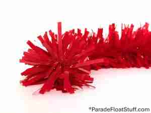 Red Vinyl Festooning 4″ X 20′