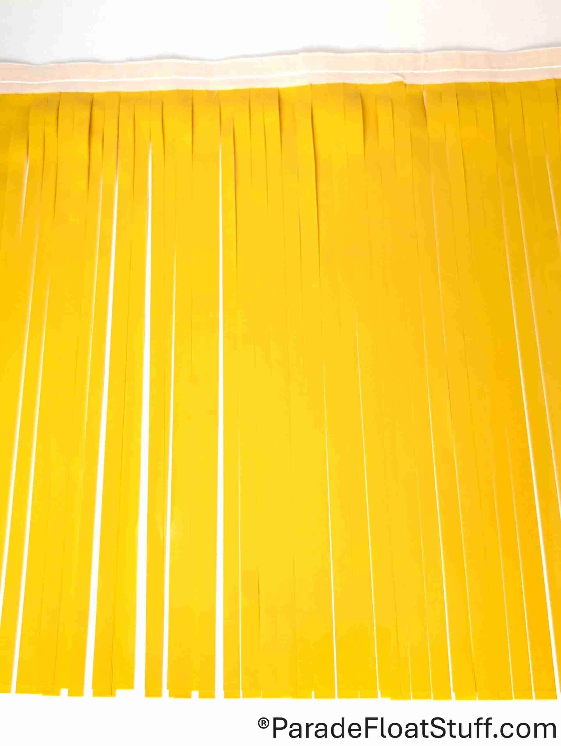 2-Ply Fringe Spanish Gold Vinyl 14" drop X 10' - Image 2