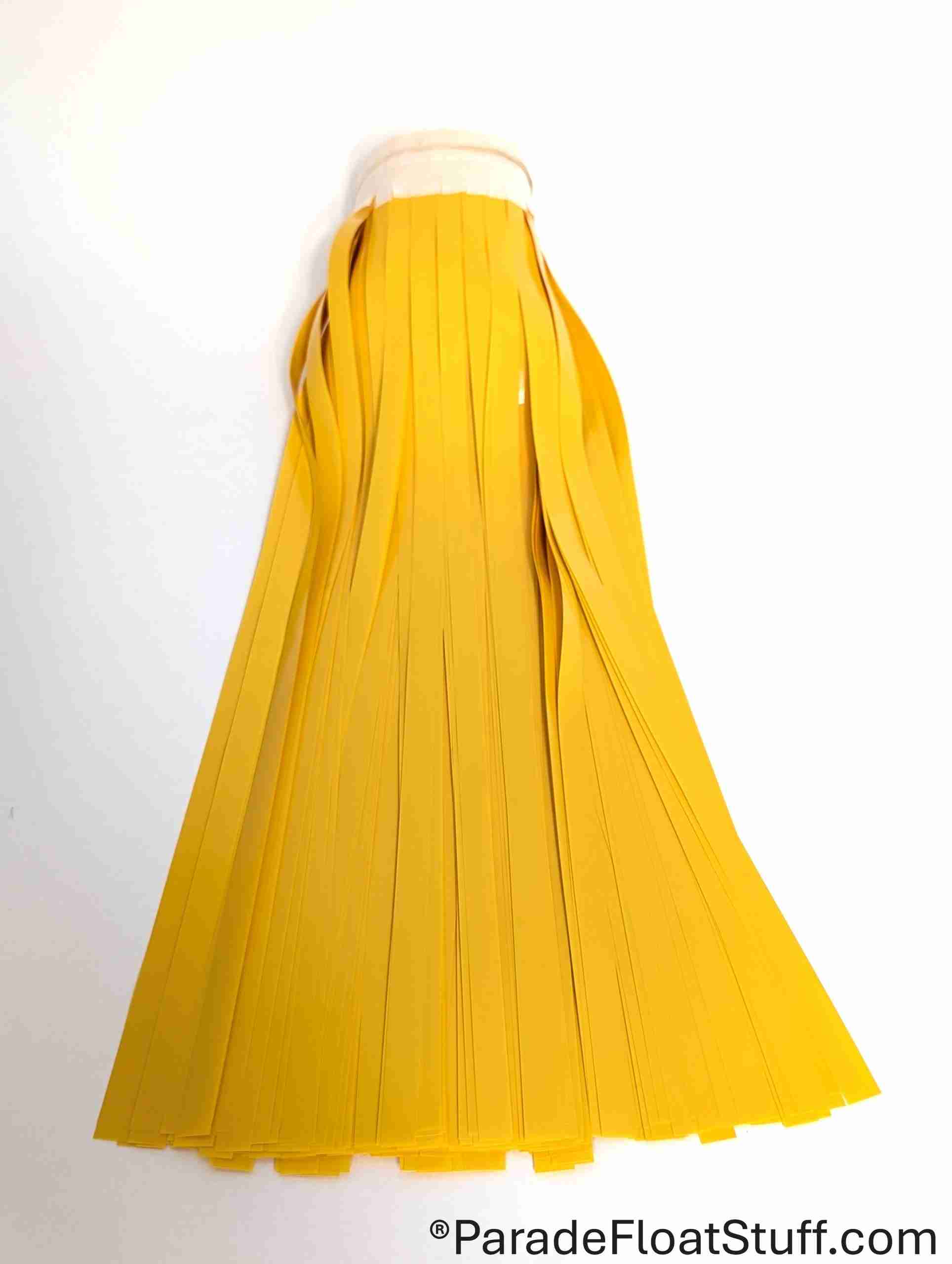 2-Ply Fringe Spanish Gold Vinyl 14" drop X 10'