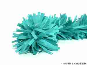 Teal Vinyl Festooning 4”x20’