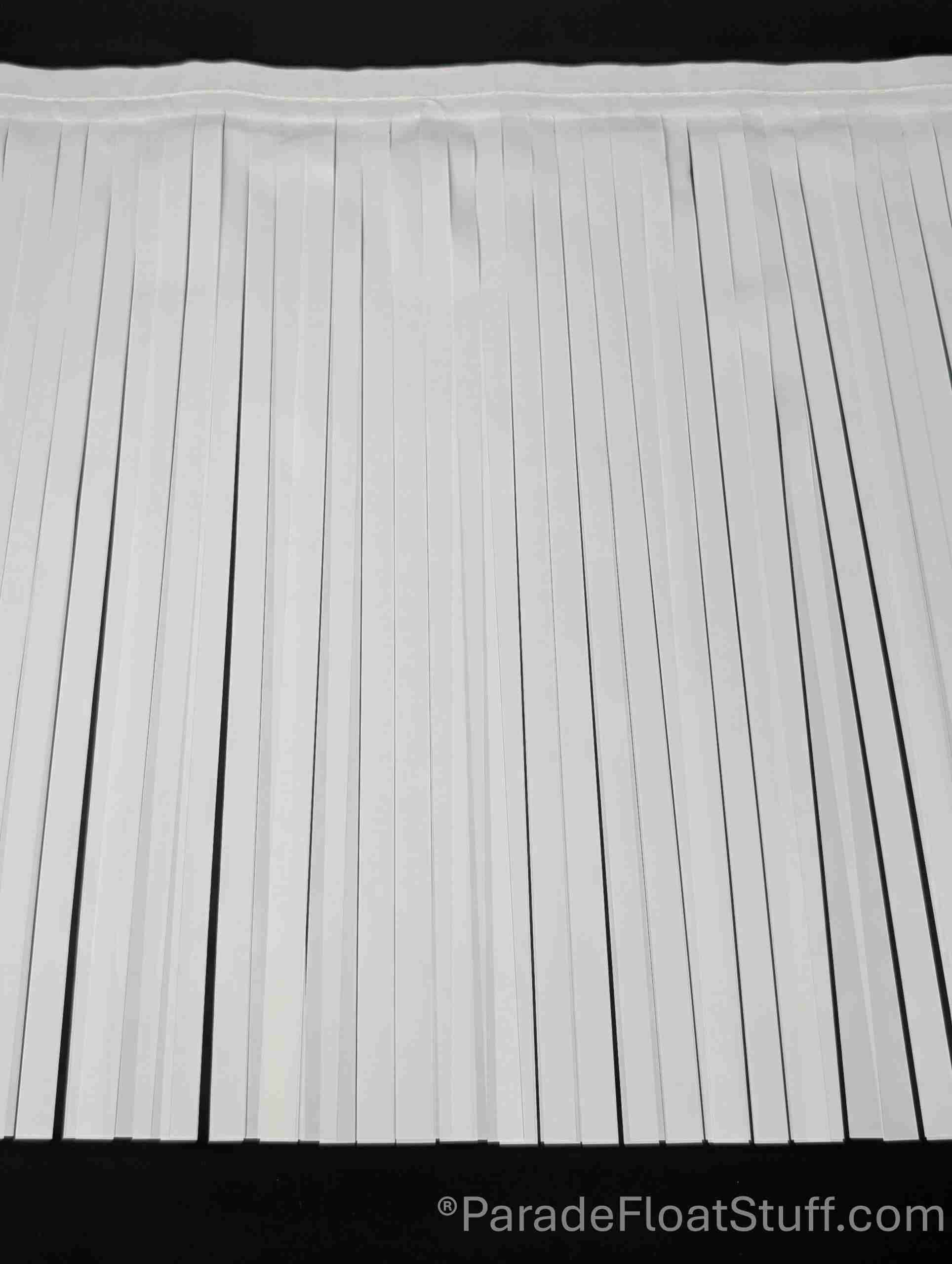 2-Ply Fringe White Vinyl 14" drop X 10' - Image 2