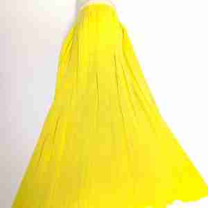2-Ply Fringe Yellow Vinyl 14" drop X 10'