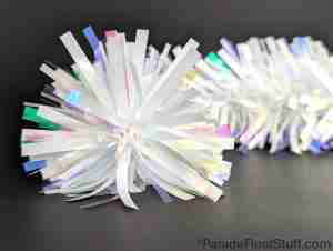 Opal Metallic Festooning 4″ X 20′