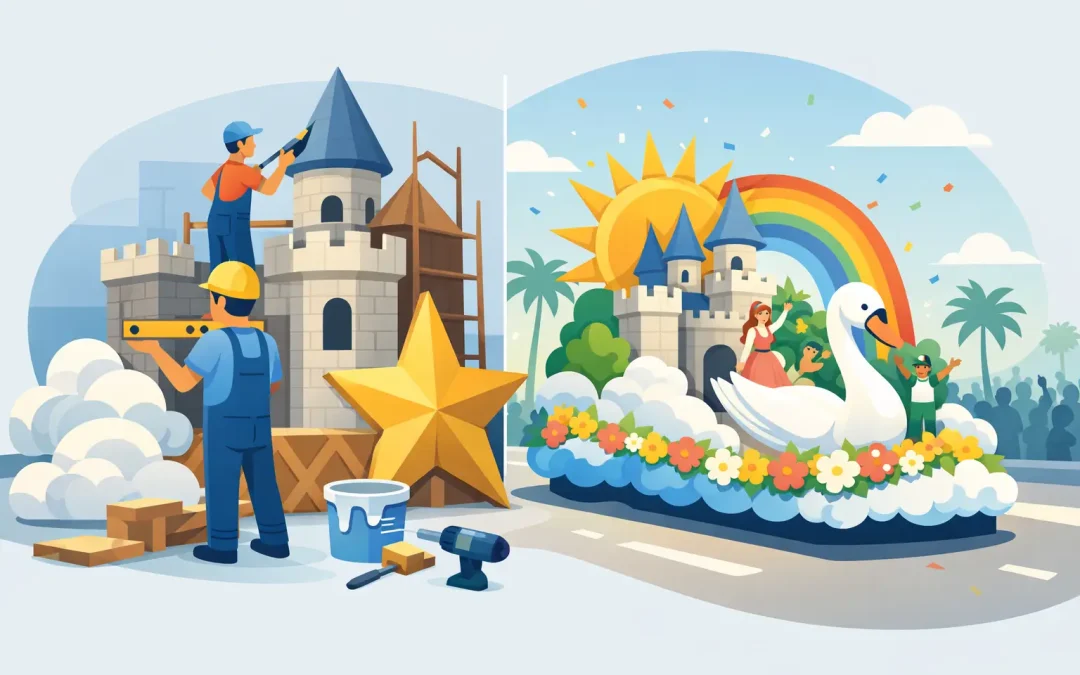 How to Build Float Props That Last the Route