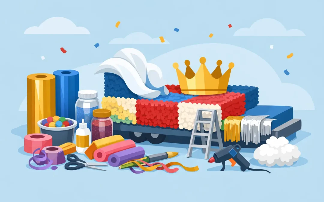 Parade Float Decorating Supplies That Work