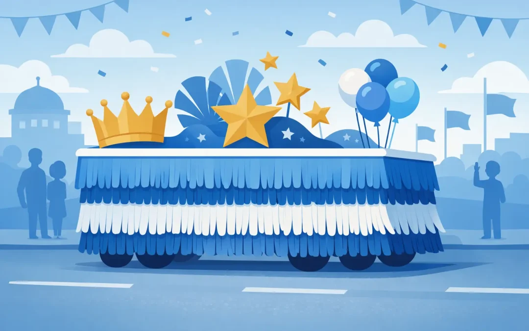 Why Use Two Ply Fringe on Your Parade Float?