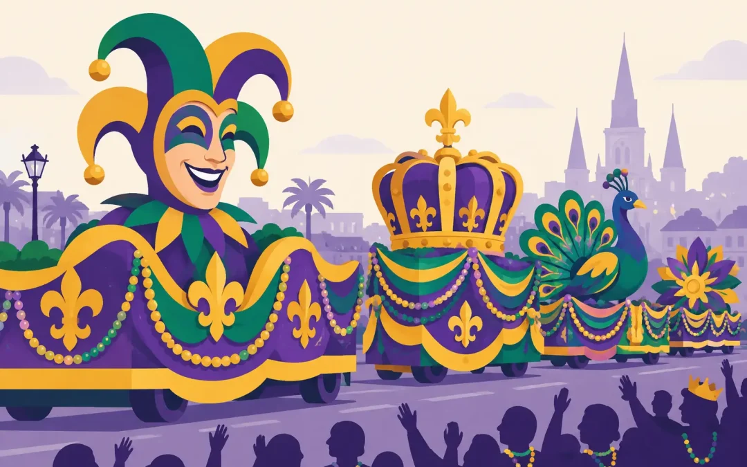 8 Mardi Gras Float Design Examples That Work