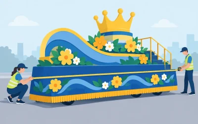 How to Measure a Float for Parade Decorations
