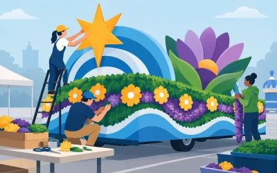Float Decorating Guide for a Better Parade Build